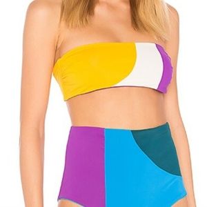 Mara Hoffman Abigail Tube Swim Top XS NWT